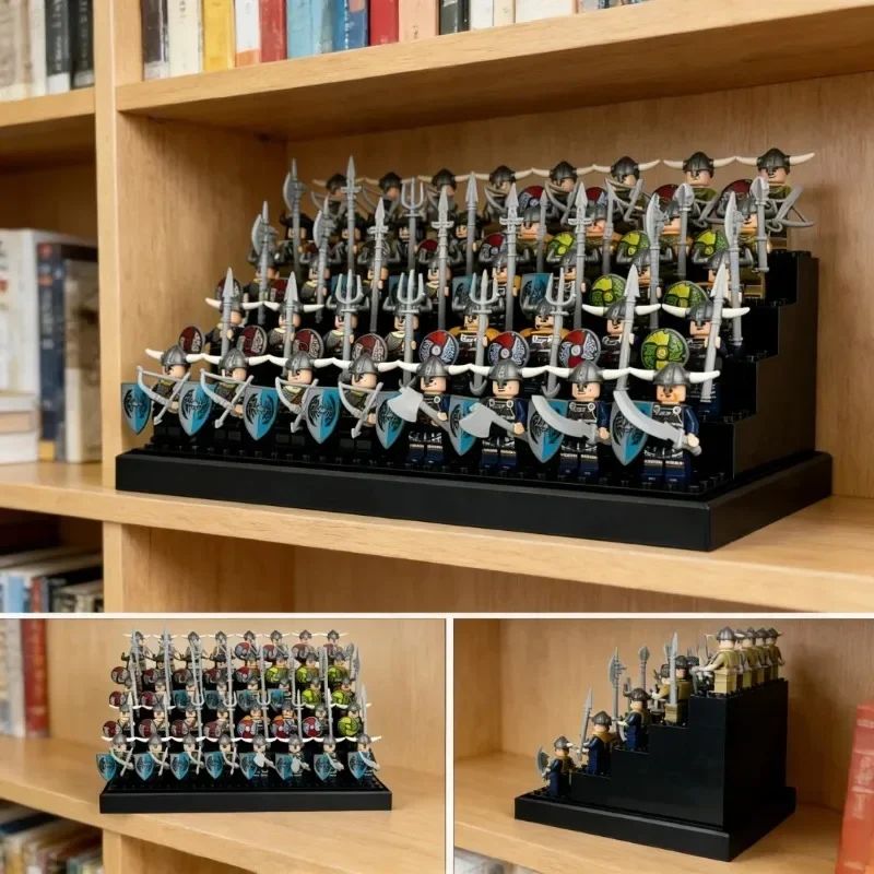 Building Block Mini - Kompatible Vitrine für Bausteine, Aufbewahrungsbox, Vitrine