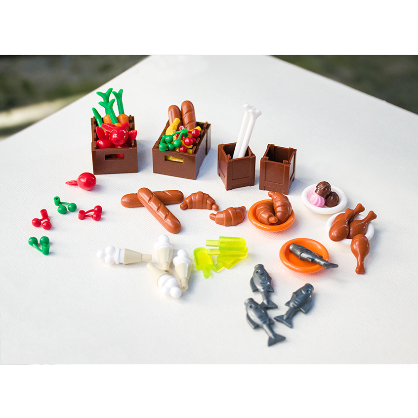 Lego Set Creator - * Lebensmittel Zeug Pack * DIY