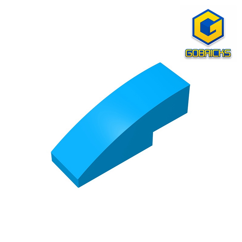 Lego Set Creator - Gobricks 50950 10 Stück Gebogene Bausteine