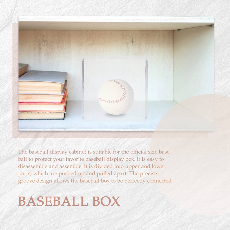 4-teilige Baseball-Vitrine, UV – Display Case Acrylic Bewertung und Preis