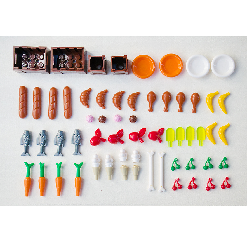 * Lebensmittel Zeug Pack * DIY – Lego Set Creator Bewertung und Preis