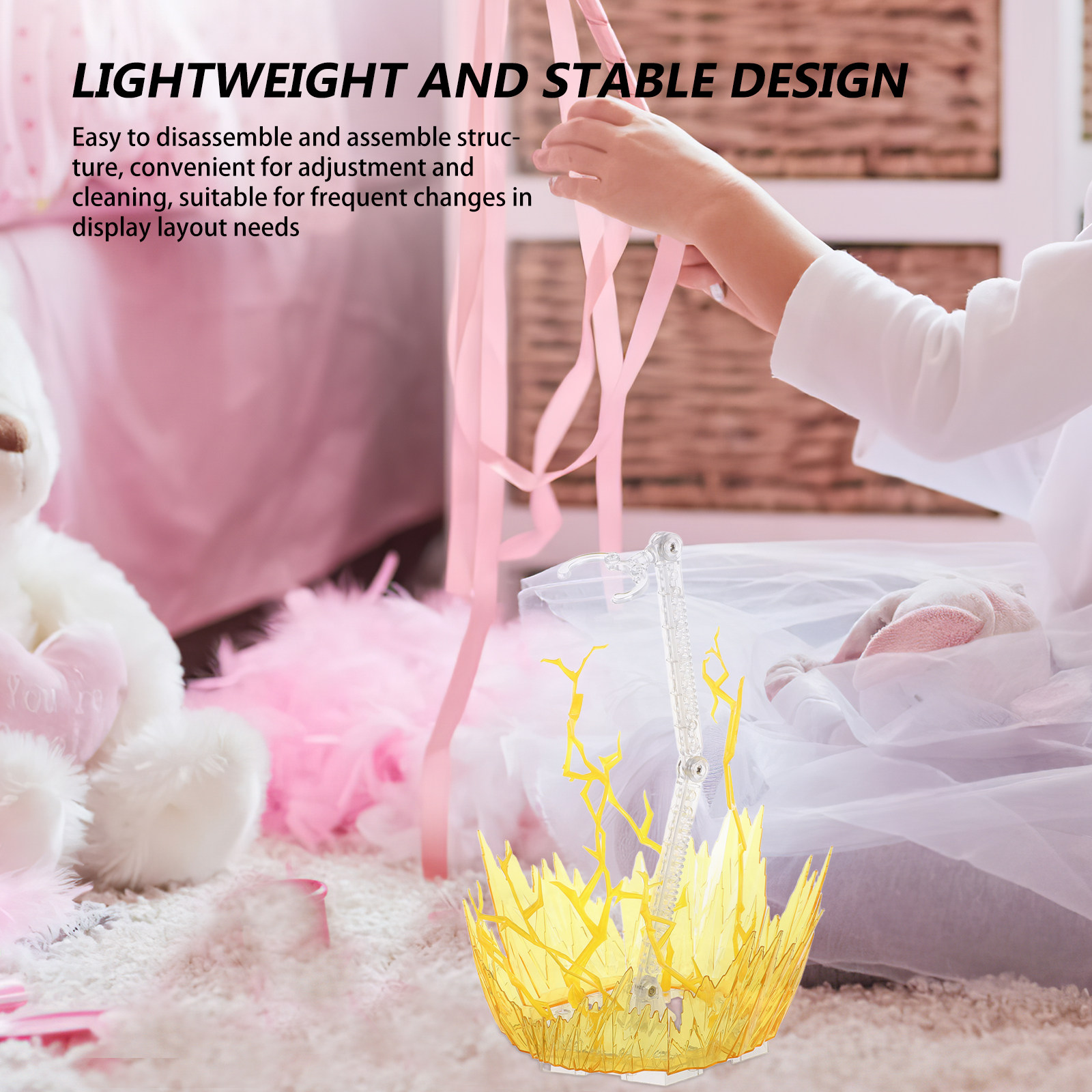 Verstellbarer, transparenter A – Action Figure Stand Bewertung und Preis