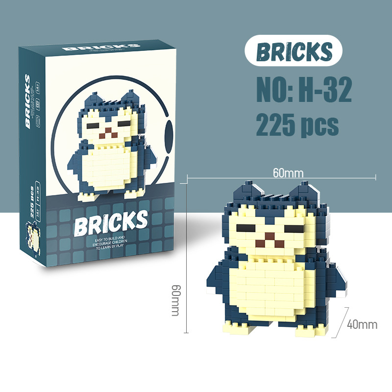 Micro-Bausteine Dragonite Geng – Building Block Mini Bewertung und Preis