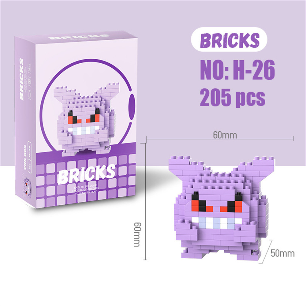 Micro-Bausteine Dragonite Geng – Building Block Mini Bewertung und Preis