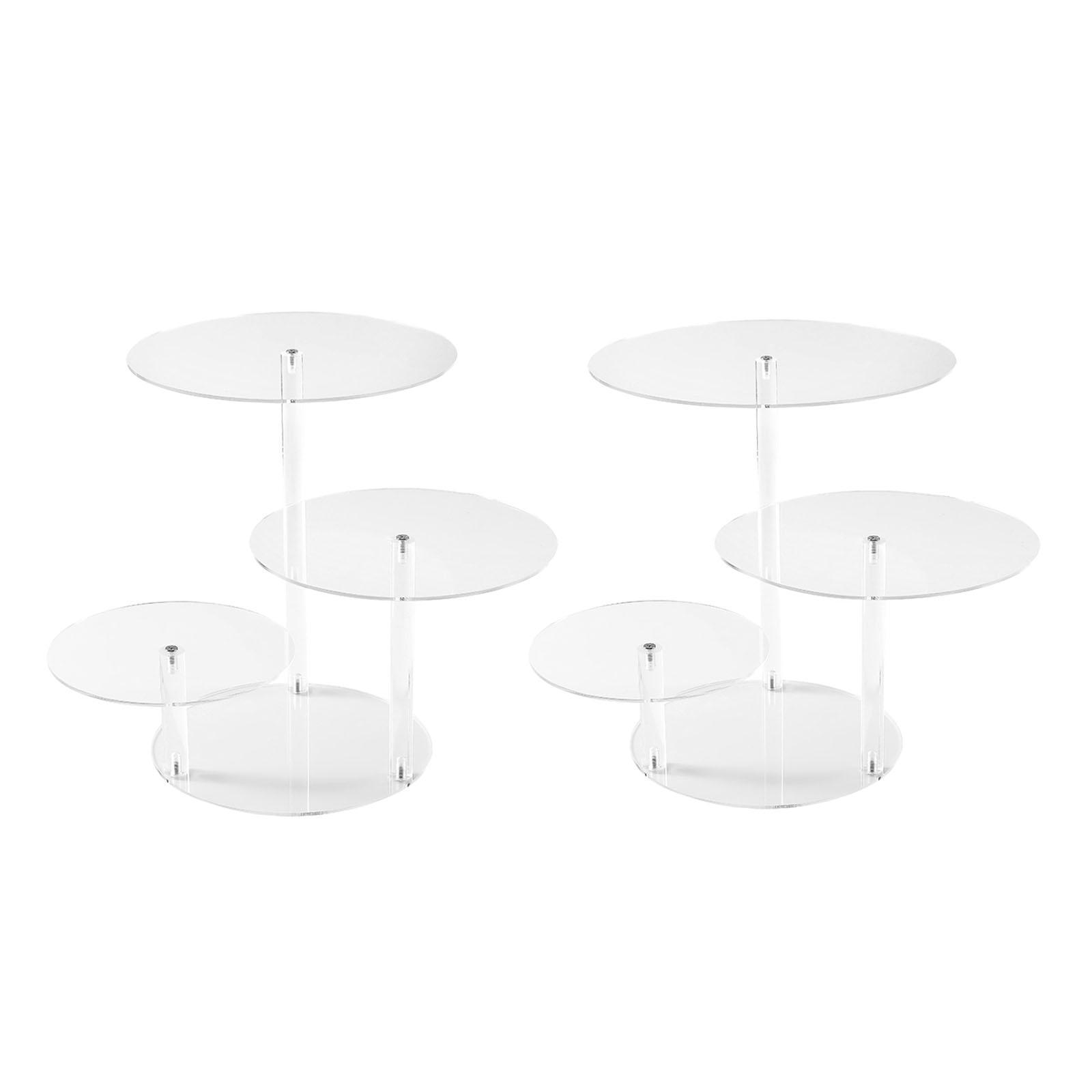 3-stöckiger Acryl-Kuchenstände – Display Risers Set Bewertung und Preis